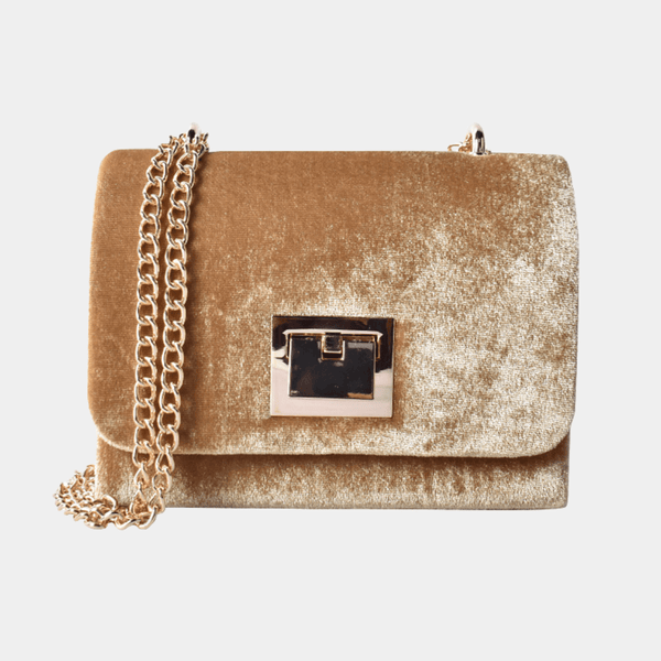 Velvet Turnlock Bag from You Know Who's