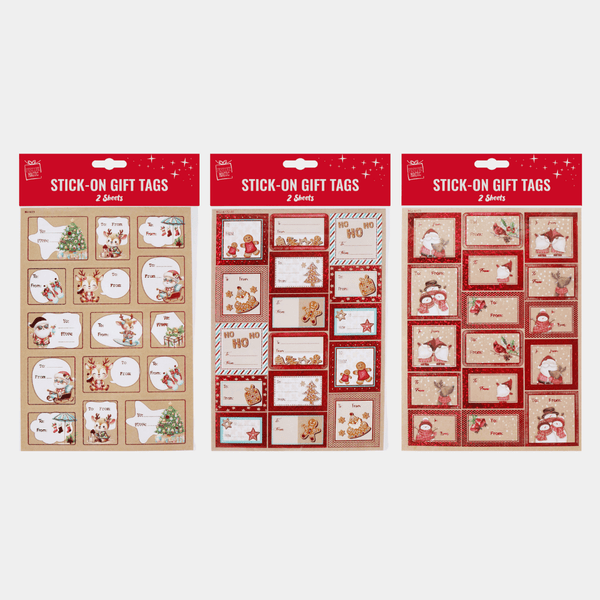 VINTAGE GIFT TAG STICKERS 2-SHEET x 1 from You Know Who's