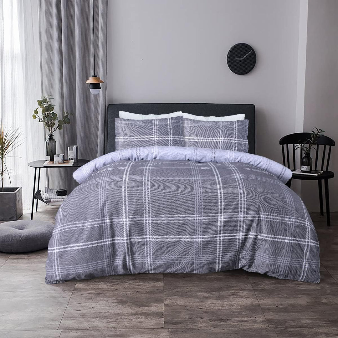 Waffle Grey Duvet Cover from You Know Who's