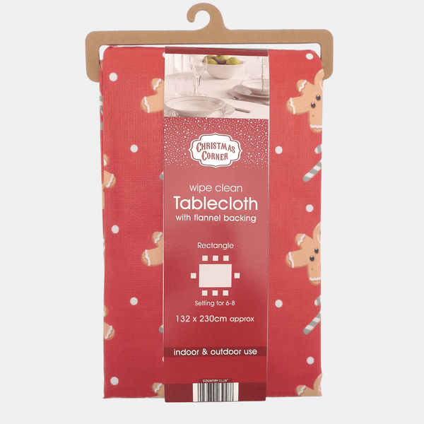 Warm Wishes Wipe Clean Tablecloth from You Know Who's