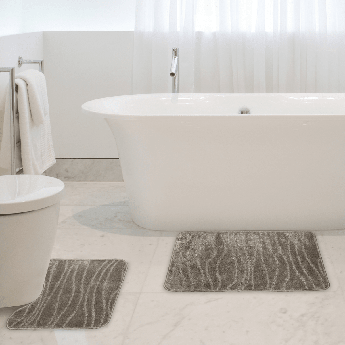 Wave Bath And Pedestal Set from You Know Who's