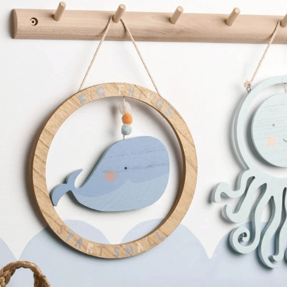 Whale Hanging Plaque 24cm from You Know Who's