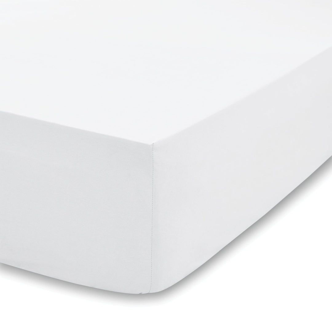 White Temp Control Single Fitted Sheets from You Know Who's