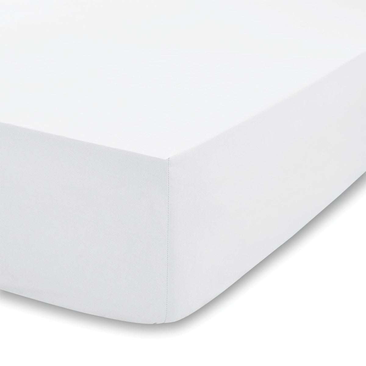 White Temp Control Single Fitted Sheets from You Know Who's