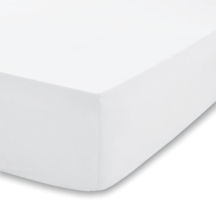 White Temp Control Single Fitted Sheets from You Know Who's