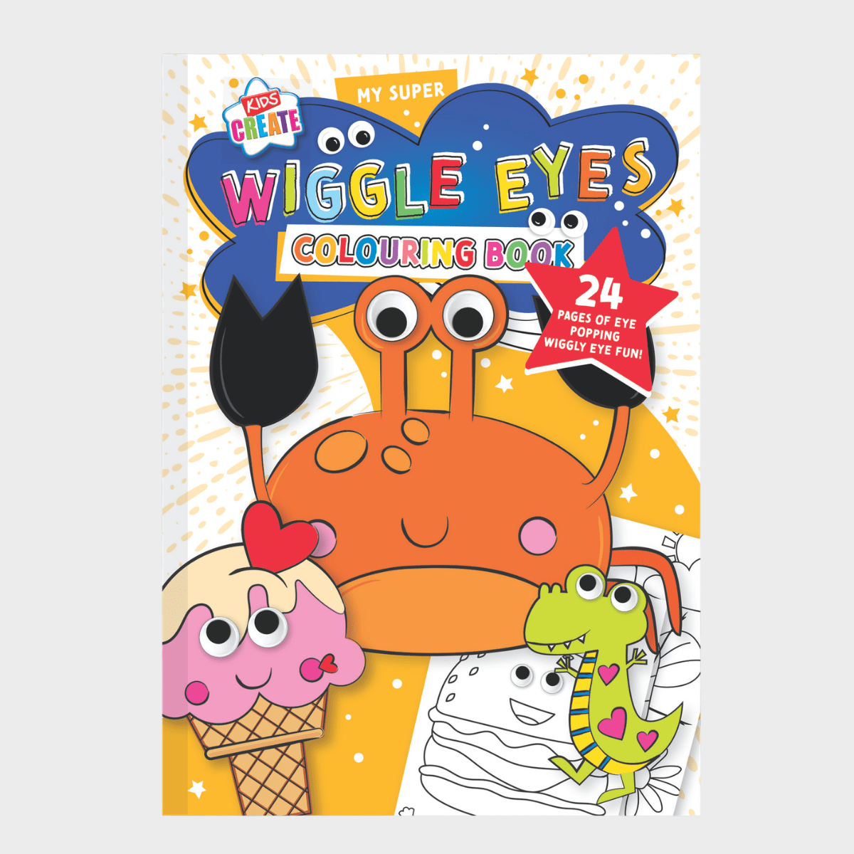 Wiggly Eye Colouring Book from You Know Who's