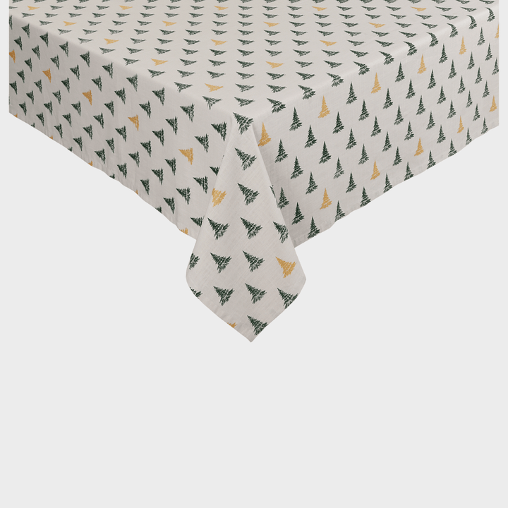 Winter Pine Tree Table Cloth - 3 Sizes from You Know Who's