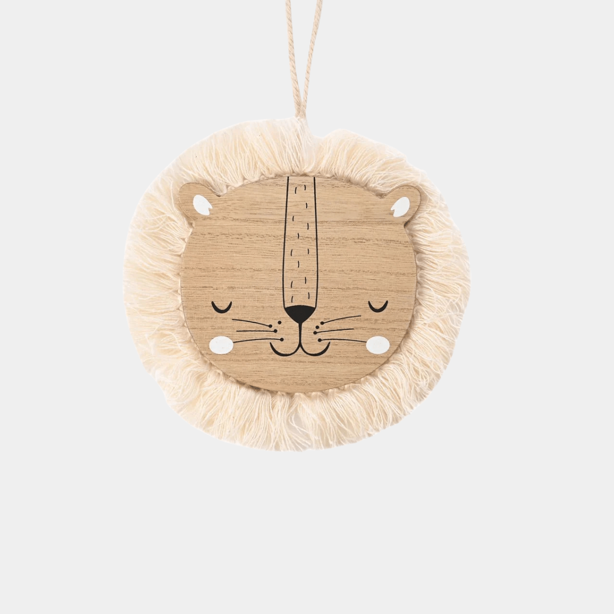 Wooden Lion Head Plaque 19cm from You Know Who's