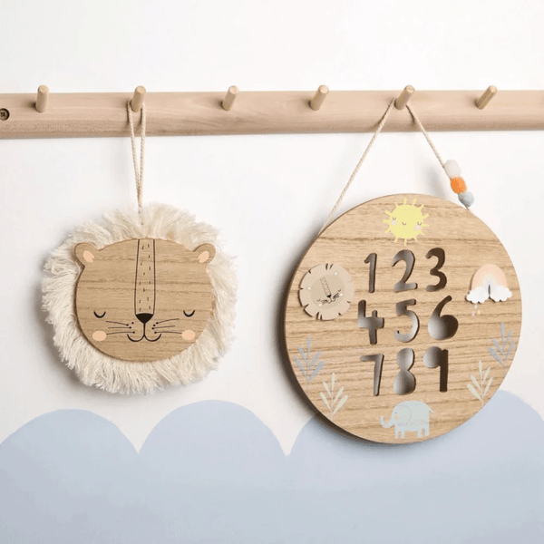 Wooden Lion Head Plaque 19cm from You Know Who's