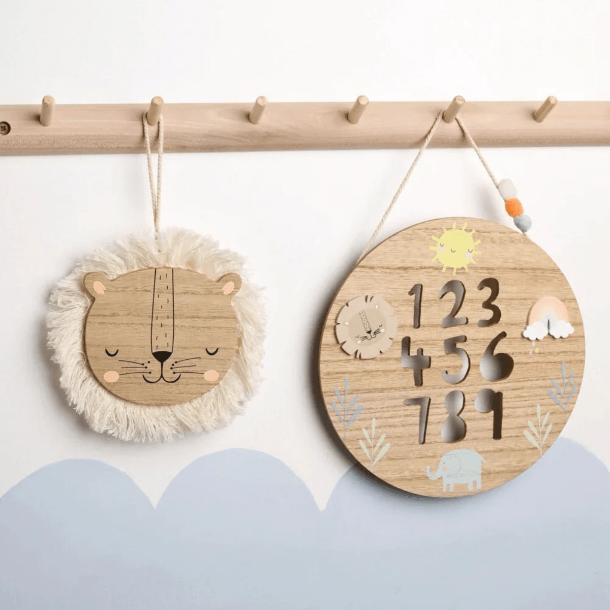 Wooden Lion Head Plaque 19cm from You Know Who's