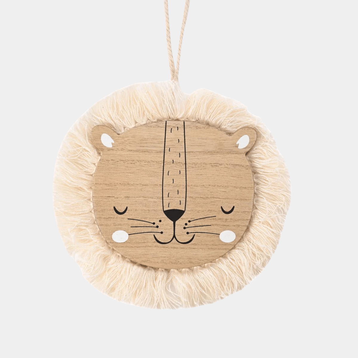 Wooden Lion Head Plaque 40cm from You Know Who's