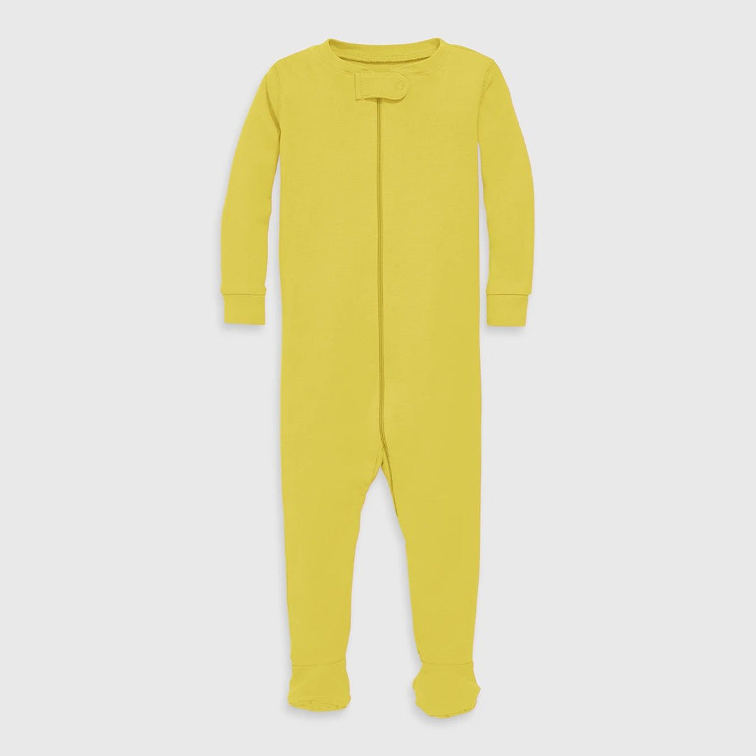 Yellow Organic Unisex Sleepsuit from You Know Who's