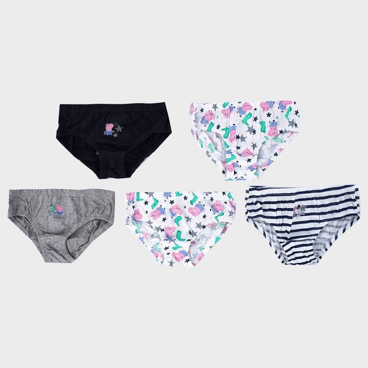 5 Pack George Pig Briefs from You Know Who's