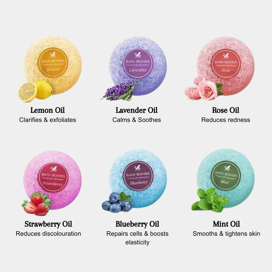 6PK Eclat Bath Bombs from You Know Who's