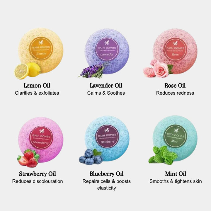 6PK Eclat Bath Bombs from You Know Who's