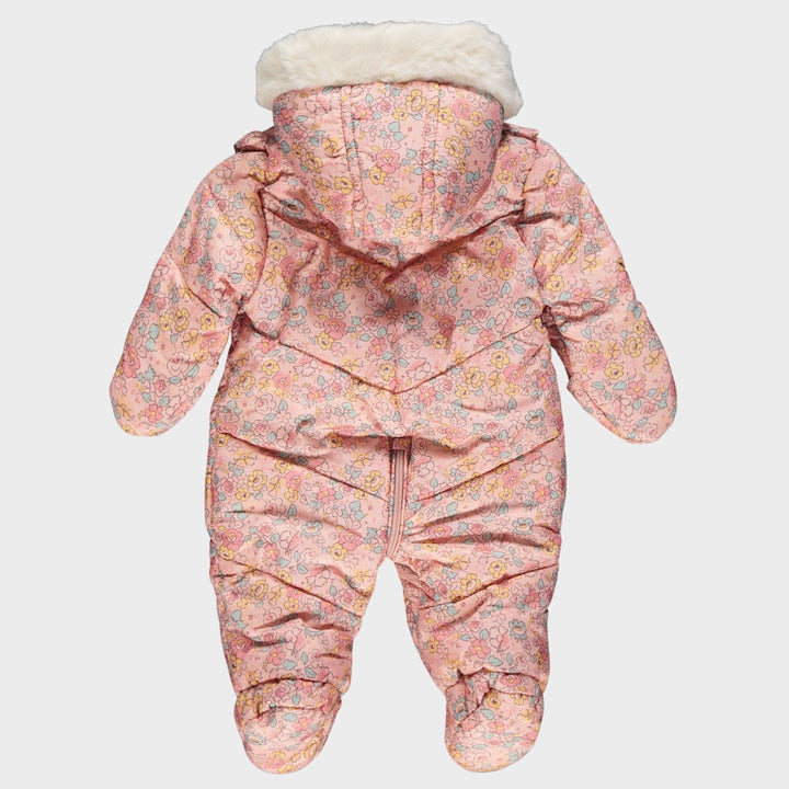 Baby Girls Floral Snowsuit from You Know Who's