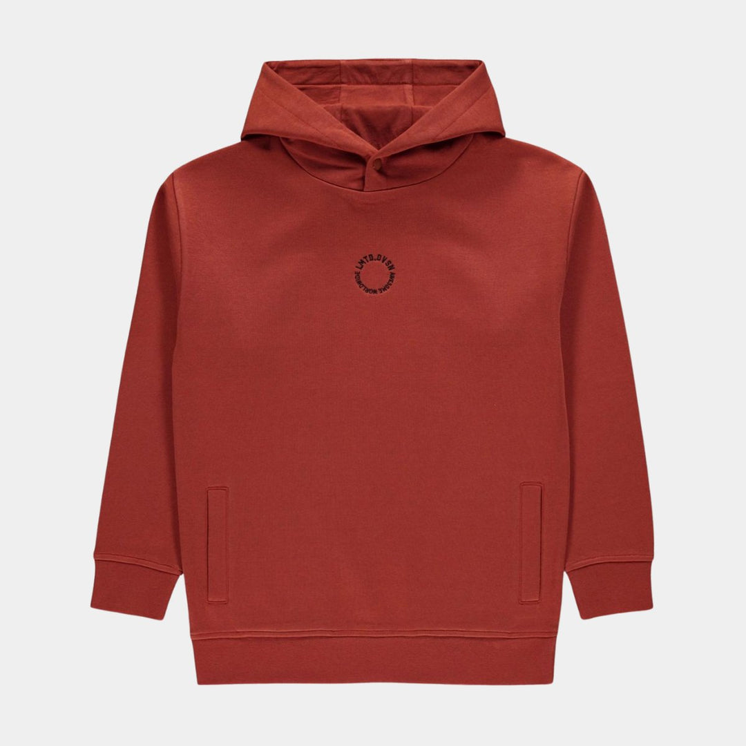 Boys Rust Embroidered Hoodie from You Know Who's