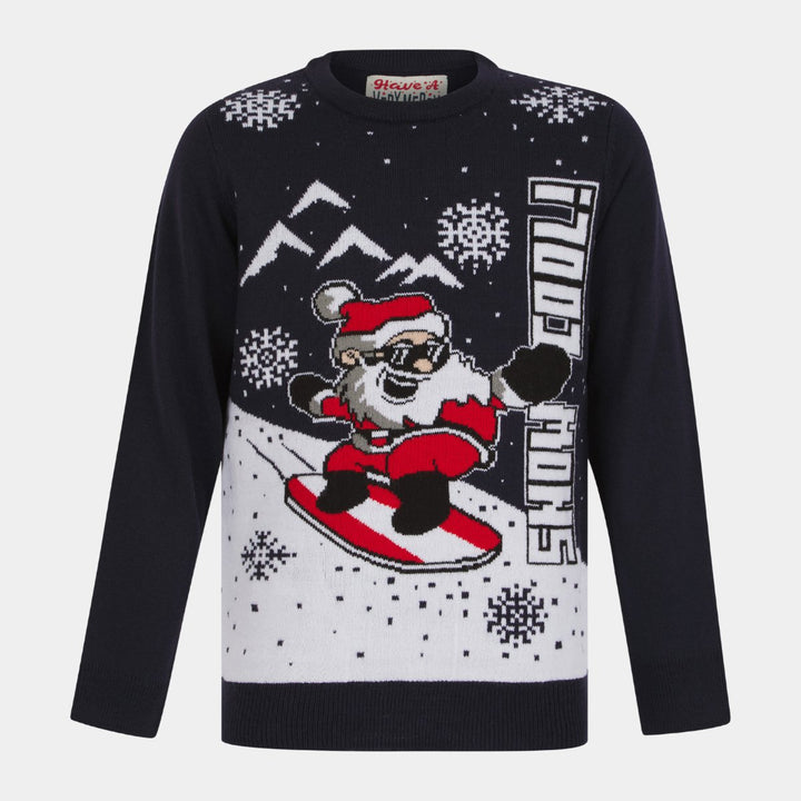 Boys Snow Cool Christmas Jumper from You Know Who's