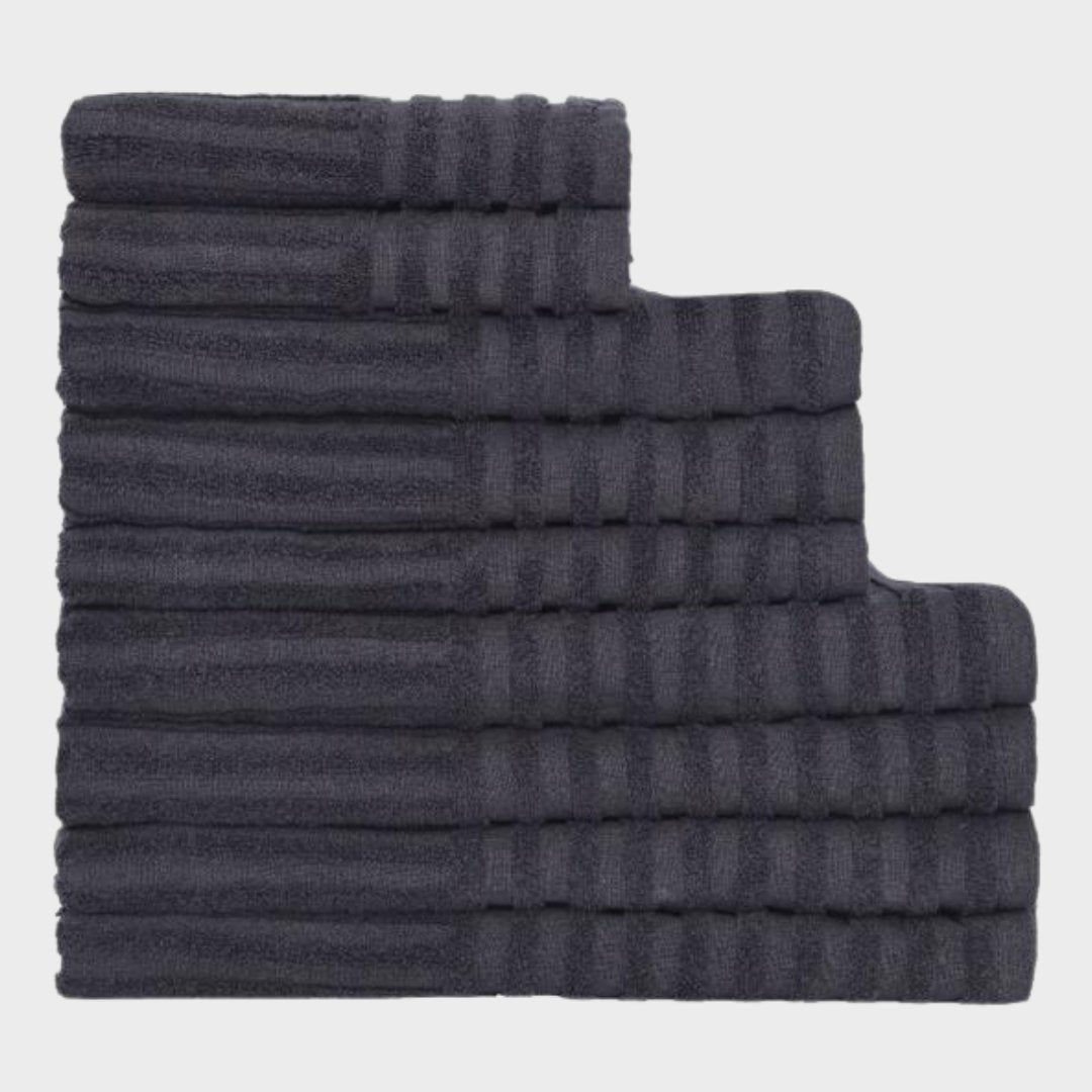 Charcoal Black Towels from You Know Who's