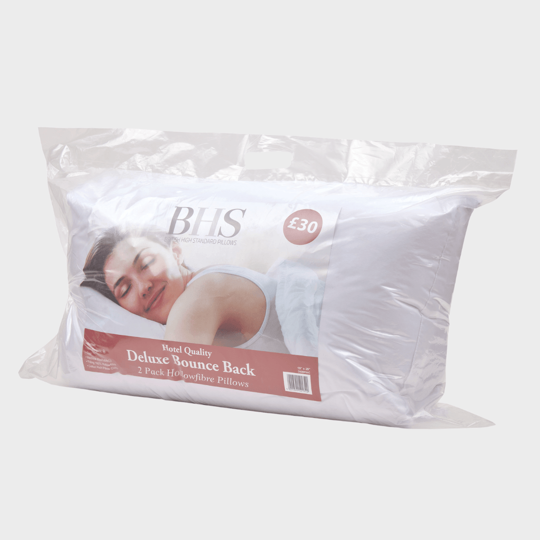 Deluxe Microfibre Bounce Back Pillow Pair from You Know Who's