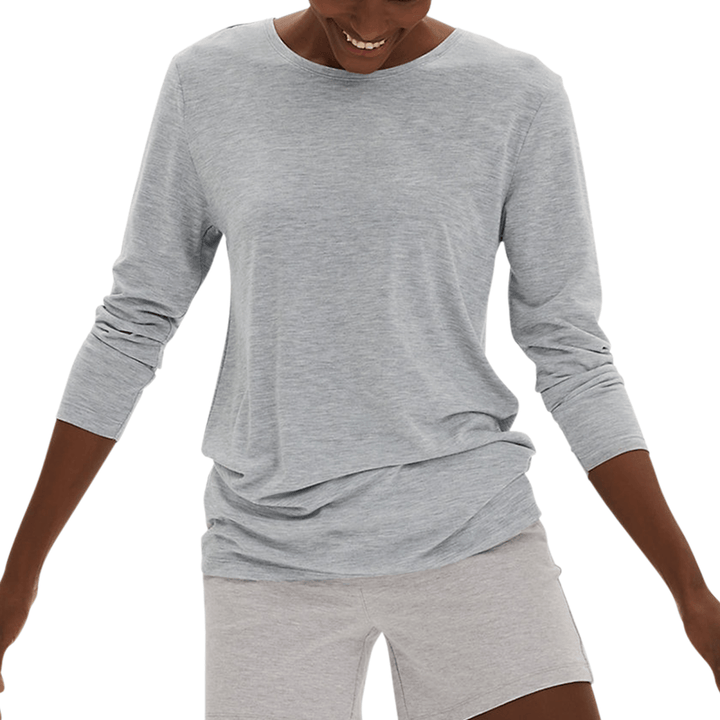 Ex Store Ladies Crew Neck Relaxed Longline Top from You Know Who's