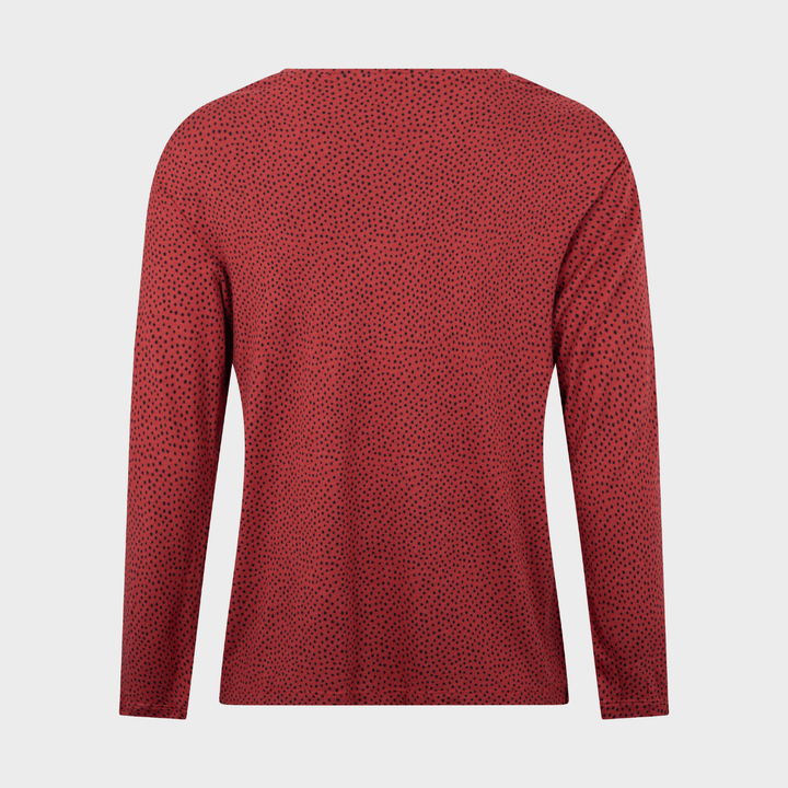 Ex Store Ladies Spotted Long Sleeve Top from You Know Who's