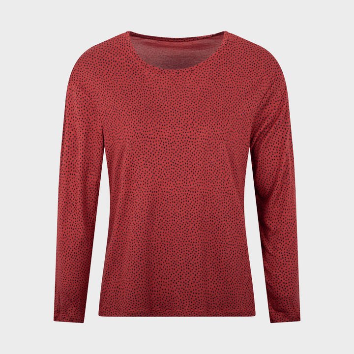 Ex Store Ladies Spotted Long Sleeve Top from You Know Who's