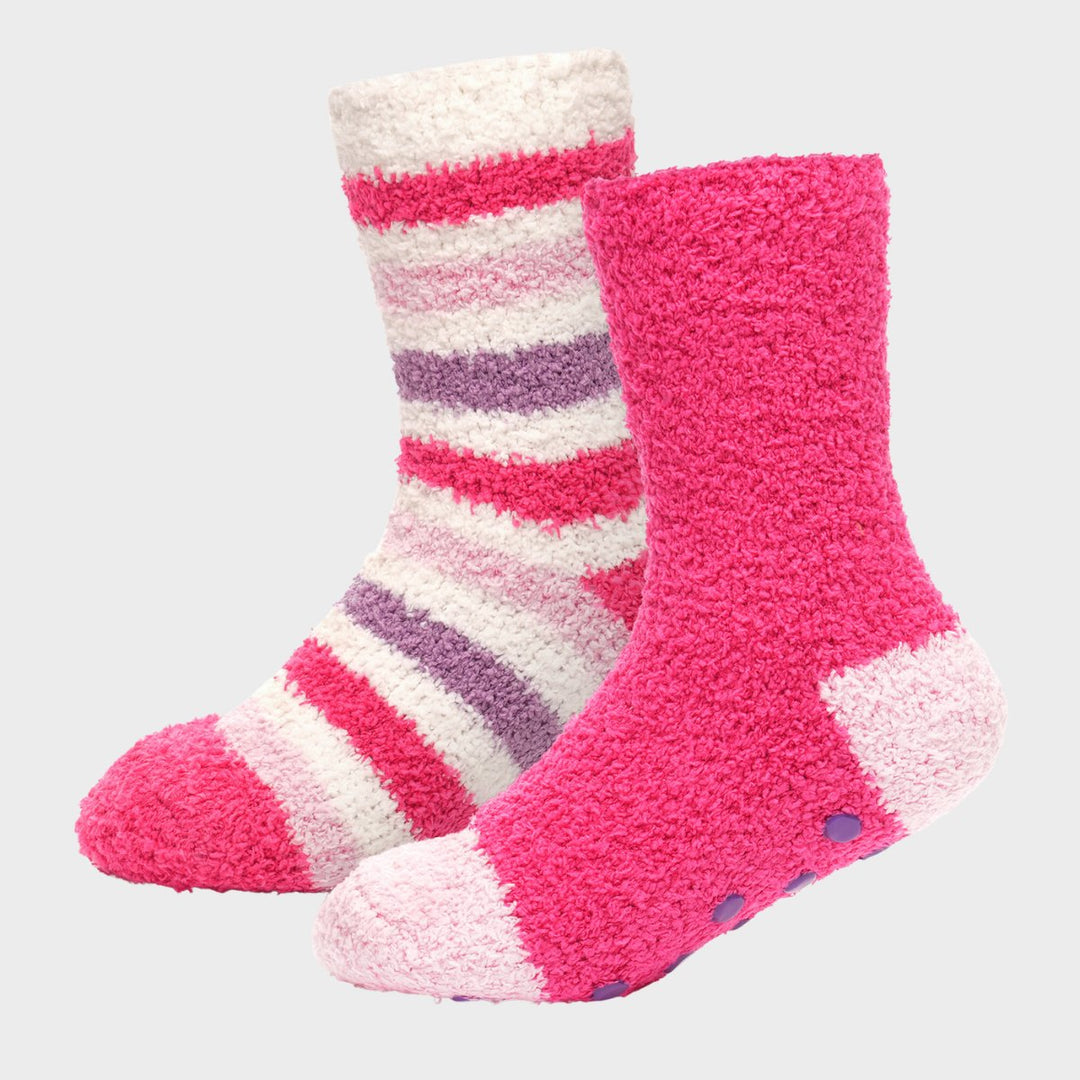 Girls 2 Pack Cosy Socks from You Know Who's