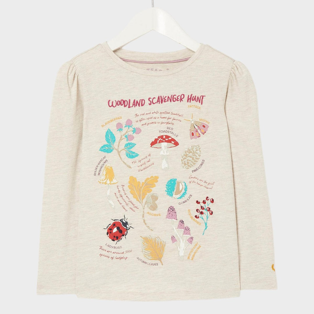 Girls Fat F Woodland Top from You Know Who's