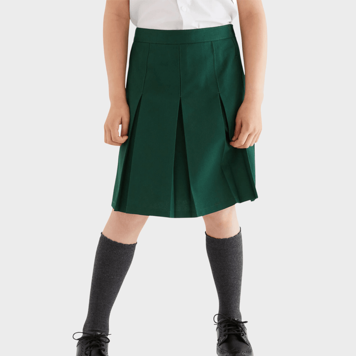 Girls Permanent Pleats School Skirts from You Know Who's