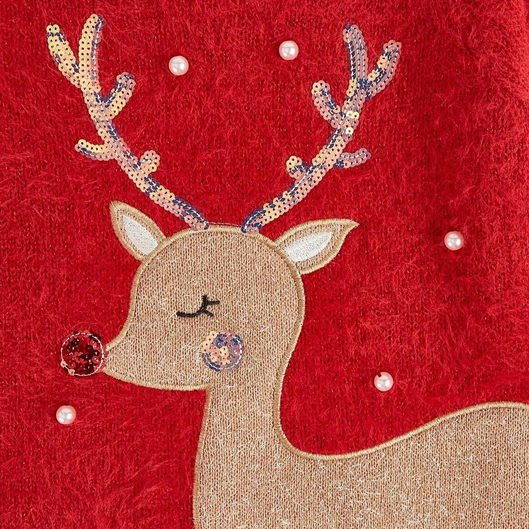 Girls Reindeer Jumper from You Know Who's