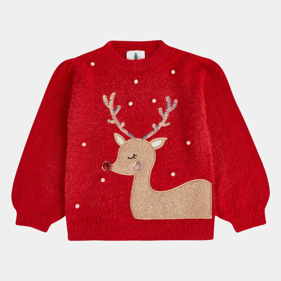 Girls Reindeer Jumper from You Know Who's