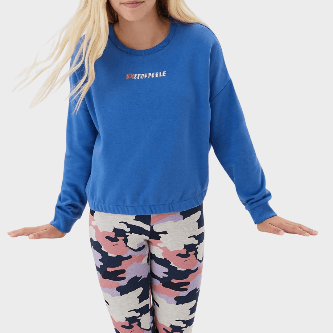 Girls Unstoppable Sweater (6-16yrs) from You Know Who's