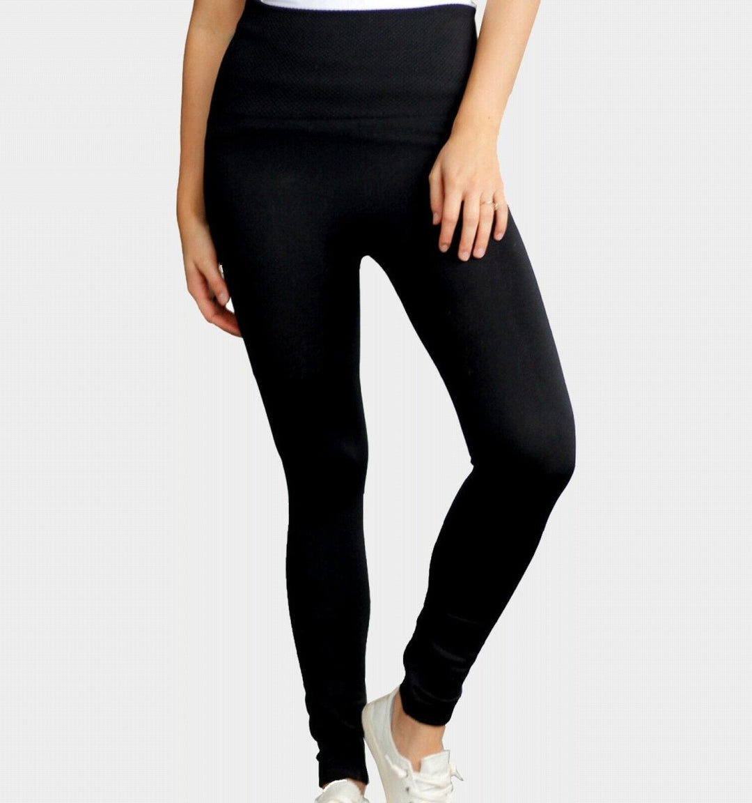 High Waisted Fleece Lined Leggings from You Know Who's