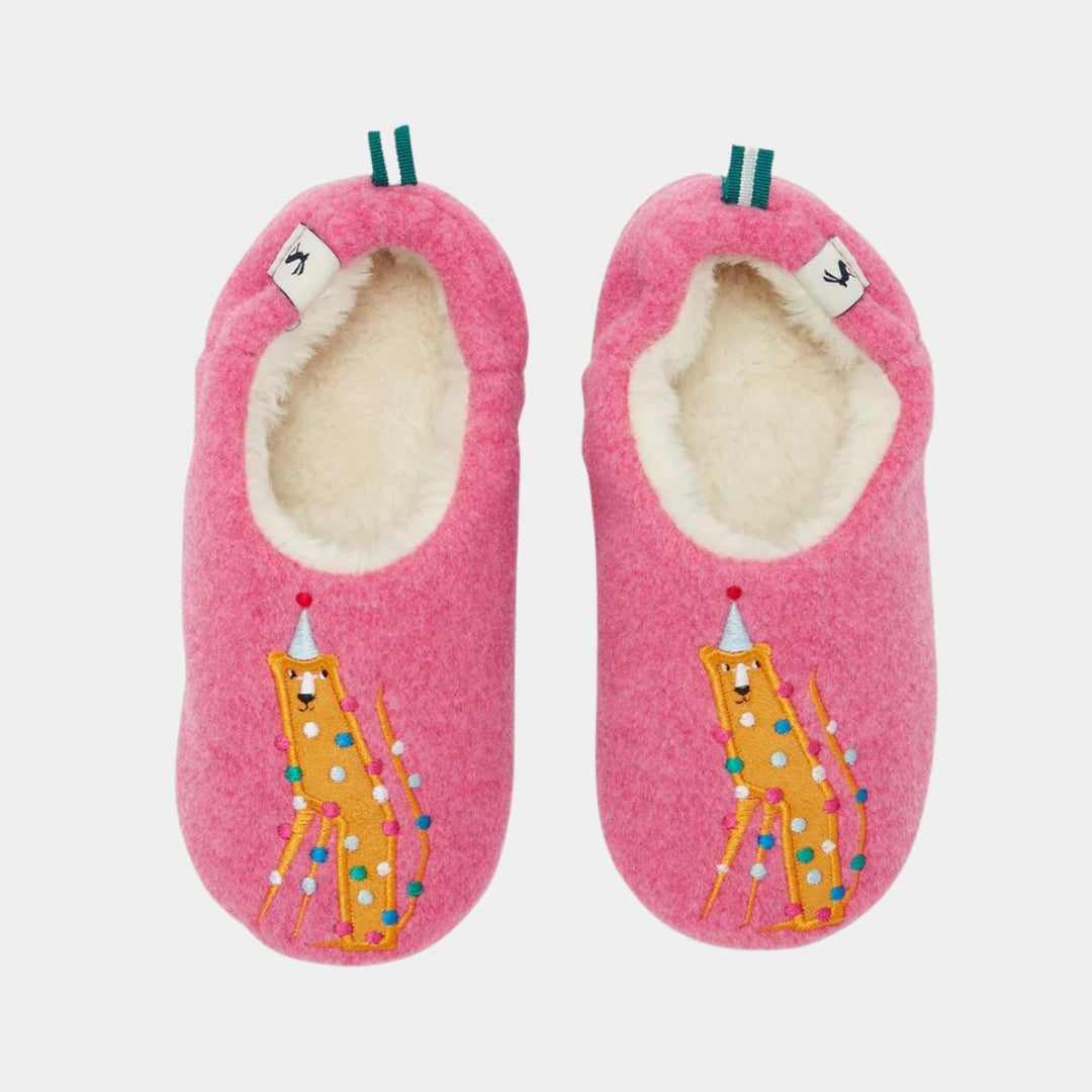 Joules Kids Party Leopard Slippers from You Know Who's
