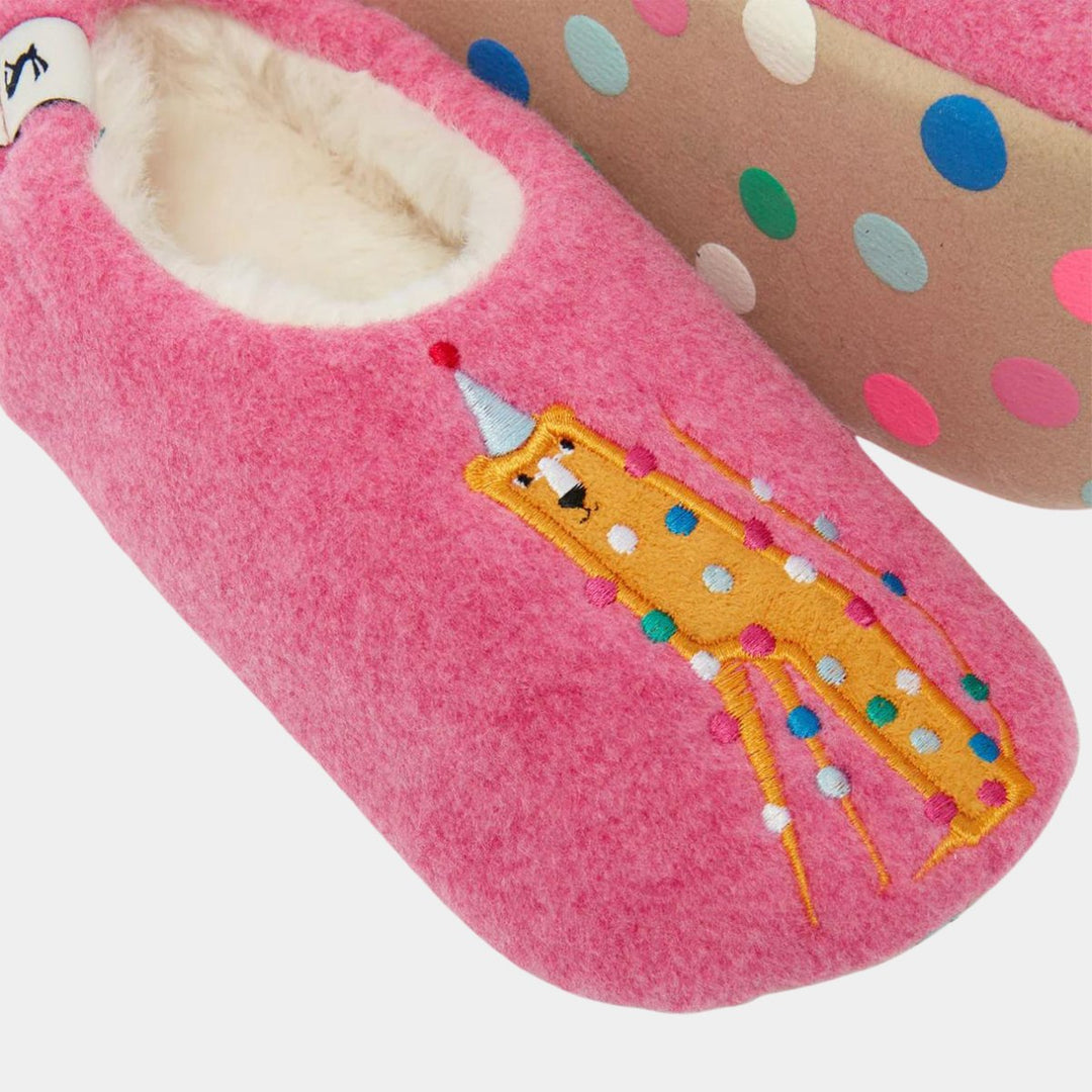 Joules Kids Party Leopard Slippers from You Know Who's