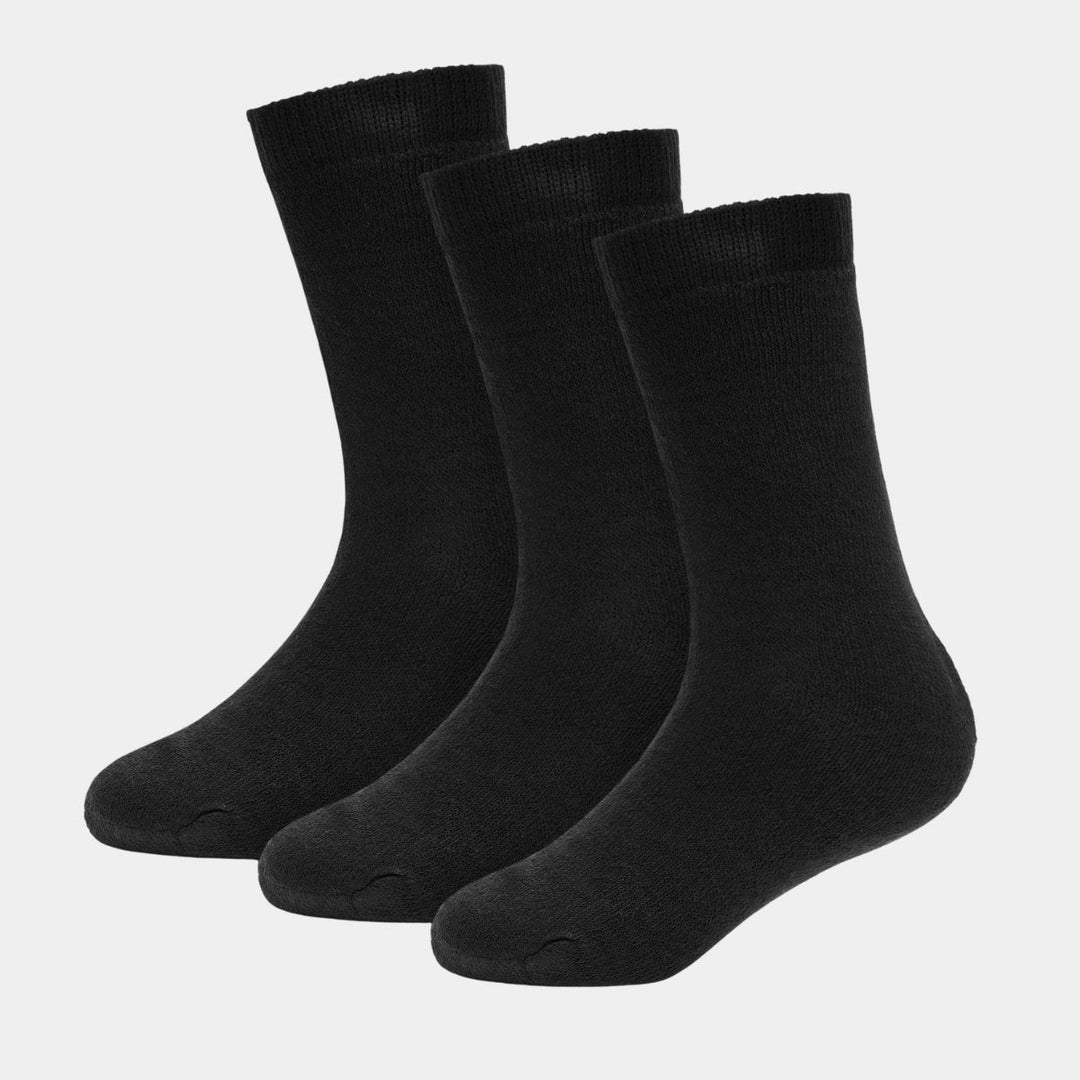Kids 3pk Black Thermal Socks from You Know Who's