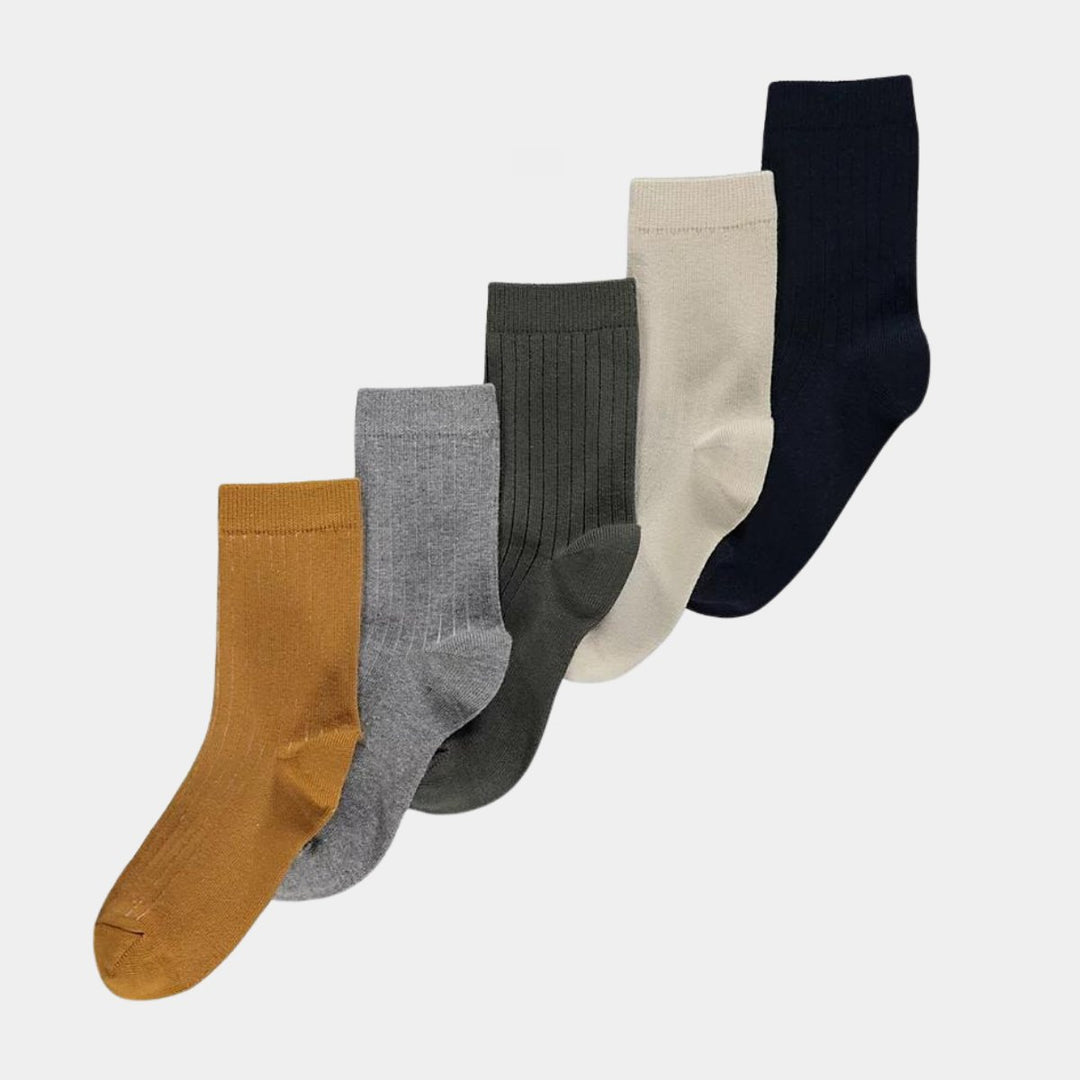 Kids 5pk Ribbed Socks from You Know Who's