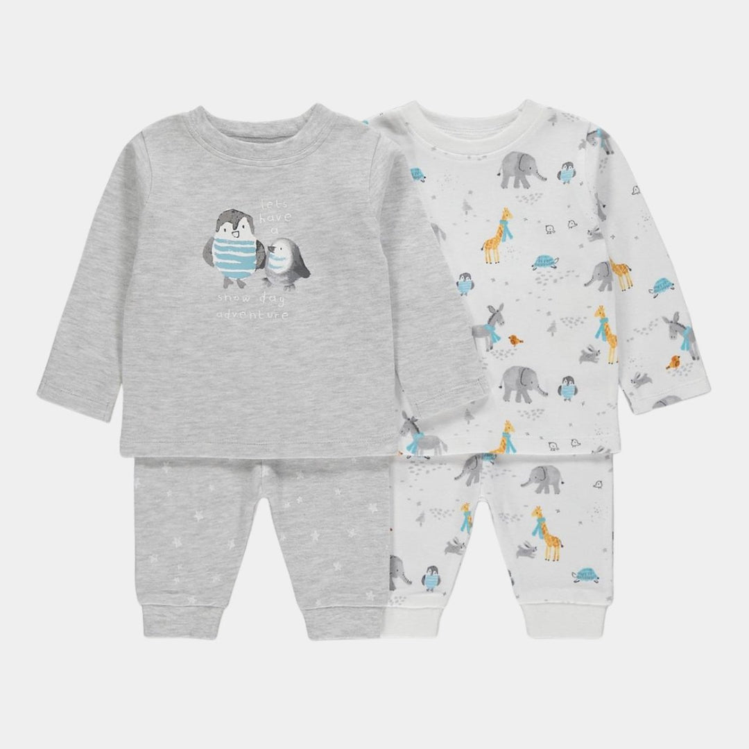 Kids Penguin PJs 2pk from You Know Who's