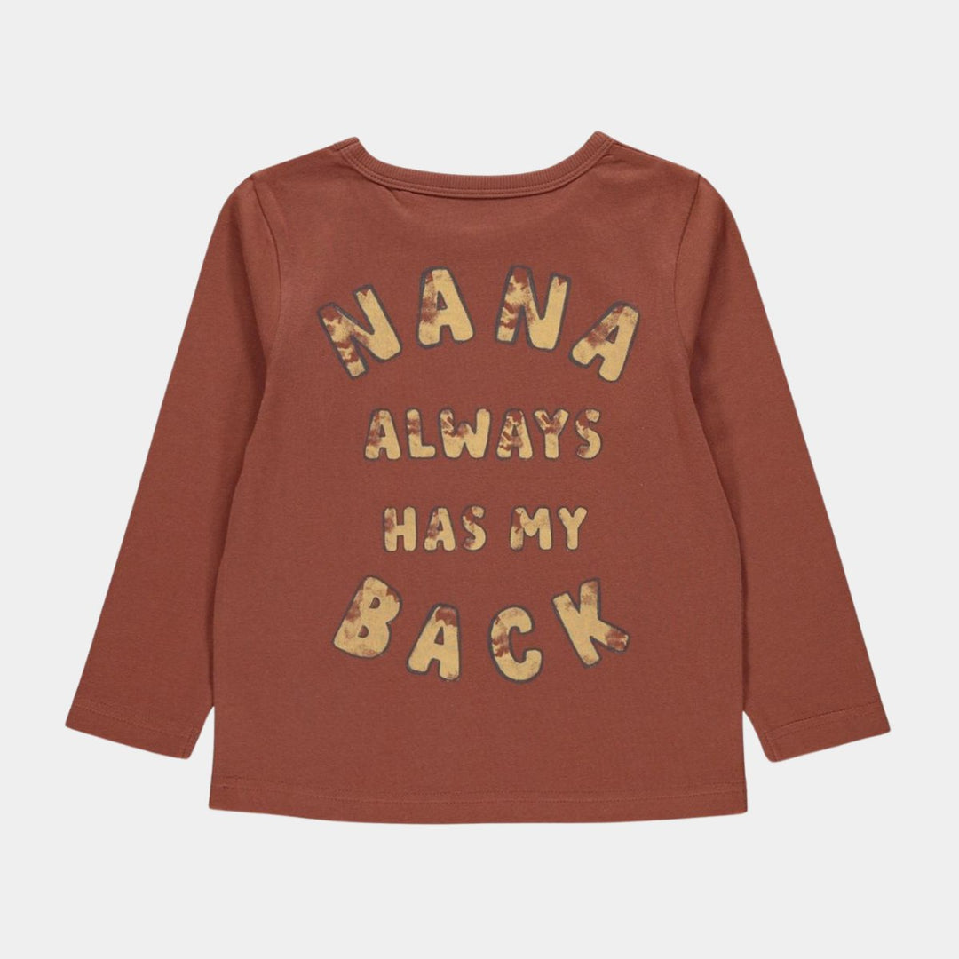 Kids Rust Nana Top from You Know Who's