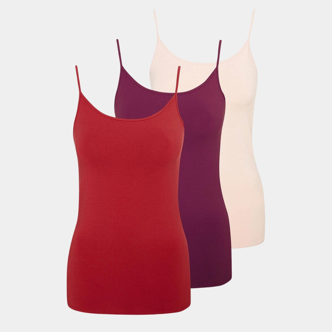 Ladies 3pk Cami Vests from You Know Who's