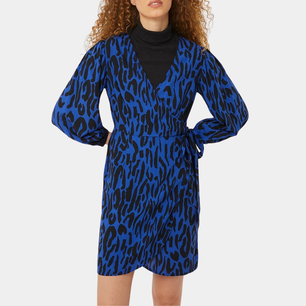 Ladies Animal Print Wrap Dress from You Know Who's