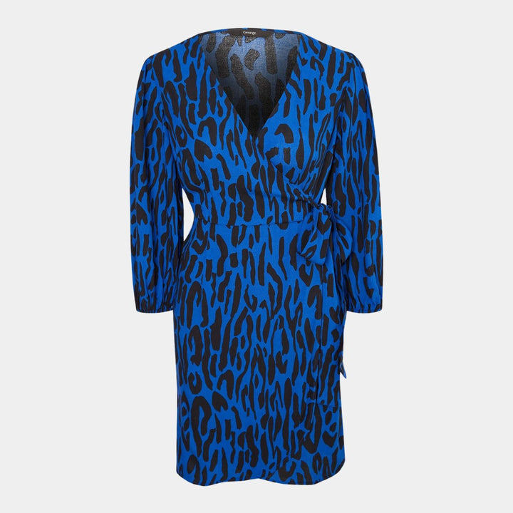 Ladies Animal Print Wrap Dress from You Know Who's