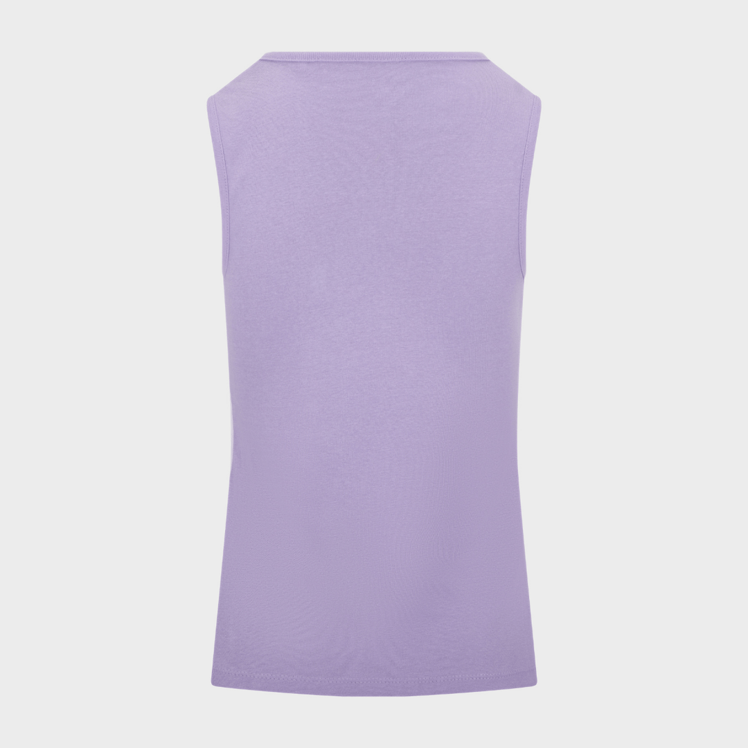 Ladies Basic Crew Neck Vest - Purple from You Know Who's