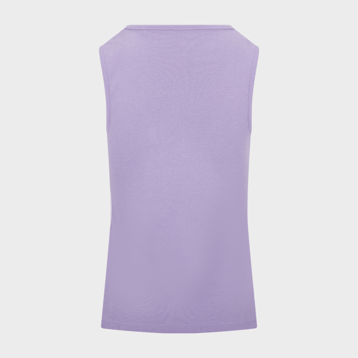 Ladies Basic Crew Neck Vest - Purple from You Know Who's