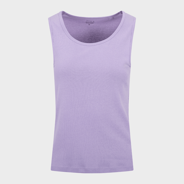 Ladies Basic Crew Neck Vest - Purple from You Know Who's