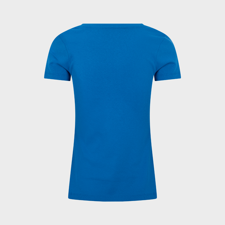 Ladies essential SS Crew Neck T-Shirt - Blue from You Know Who's