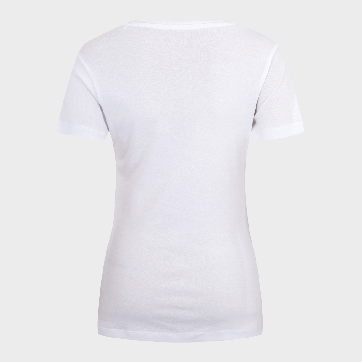 Ladies essential SS Crew Neck T-Shirt - White from You Know Who's