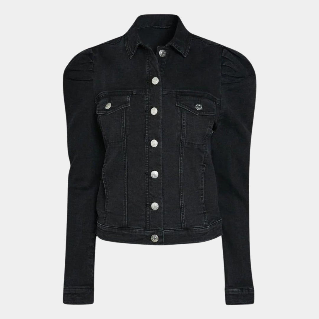 Ladies Black Denim Jacket from You Know Who's