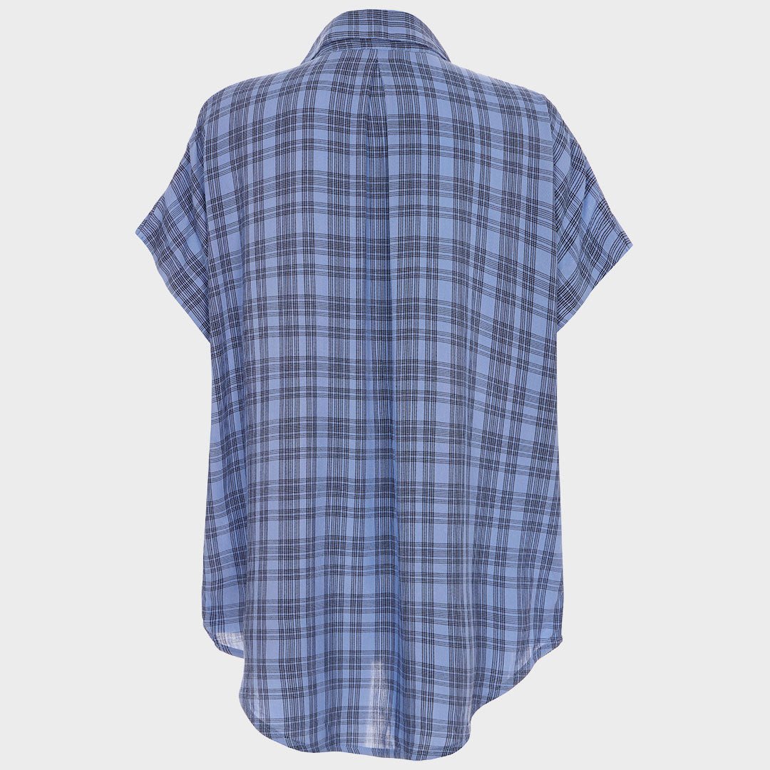 Ladies Blue Checked Shirt from You Know Who's